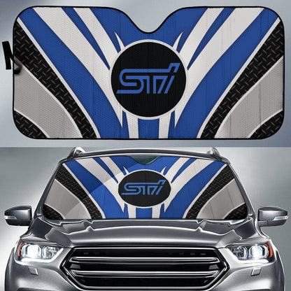 Subaru Sti Car Auto Sun Shades Blue