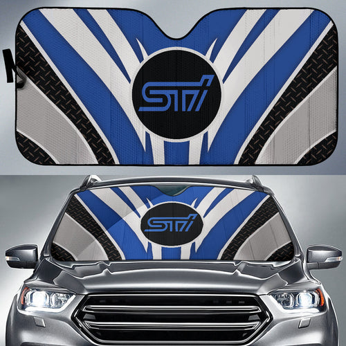 Subaru Sti Car Auto Sun Shades Blue