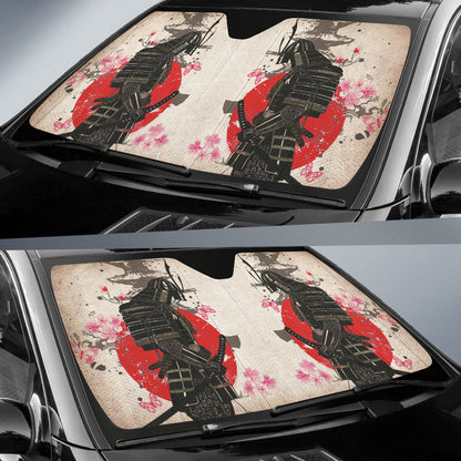 Samurai Japan Art Gift Car Auto Sun Shades