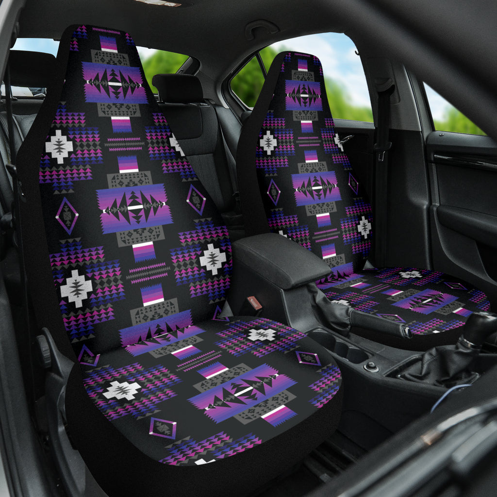 Seven Tribes Purple Car Seat Covers