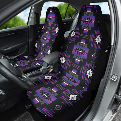 Seven Tribes Purple Car Seat Covers