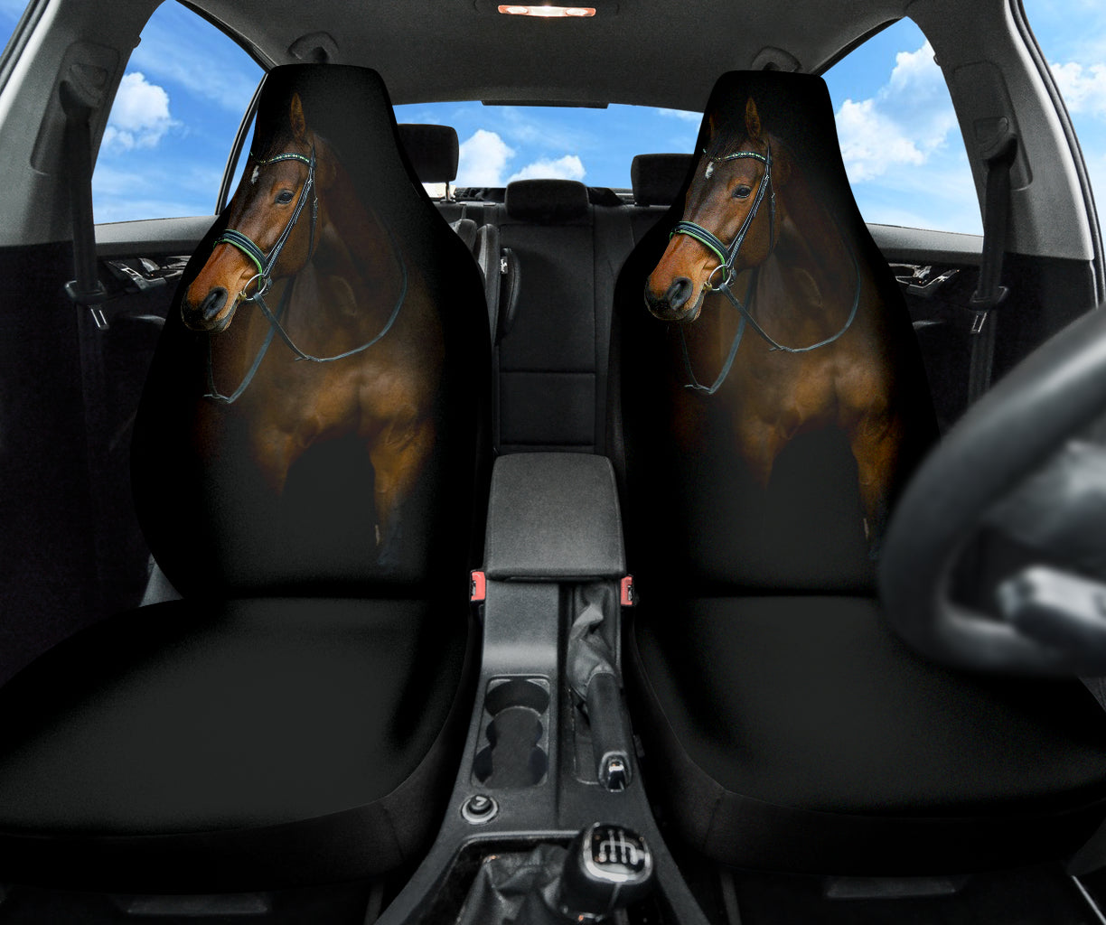Fantasy Horse Printed Car Seat Covers Style