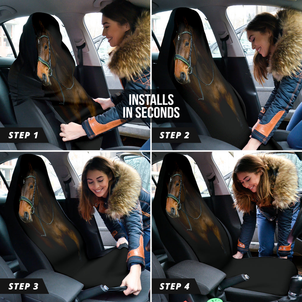 Fantasy Horse Printed Car Seat Covers Style