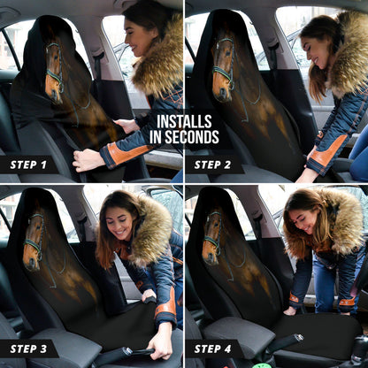 Fantasy Horse Printed Car Seat Covers Style