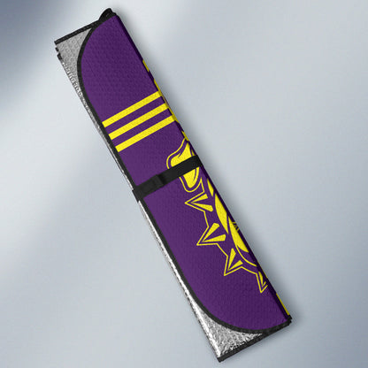 Omega Psi Phi Bulldog Style Car Auto Sun Shades