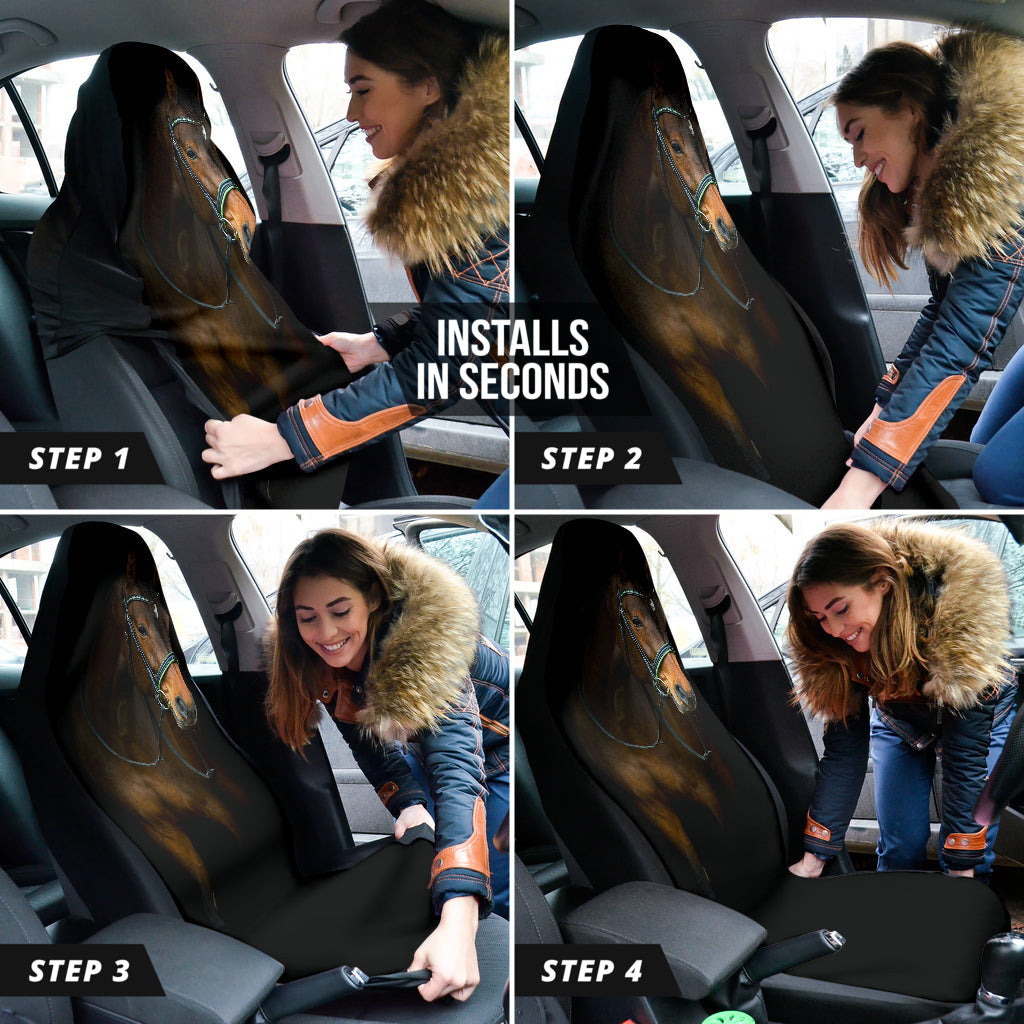 Fantasy Horse Printed Car Seat Covers Style