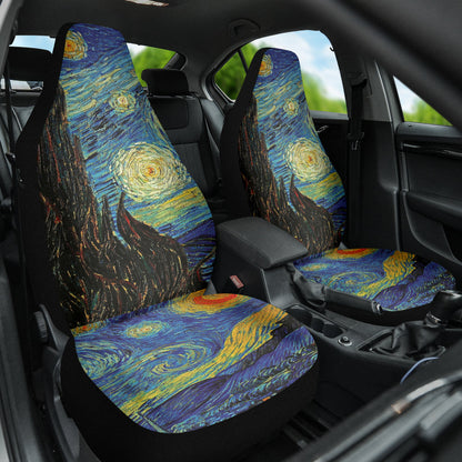 Starry Night Van Gogh Car Seat Covers Amazing Best Gift Ideas