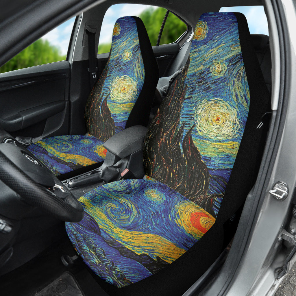 Starry Night Van Gogh Car Seat Covers Amazing Best Gift Ideas