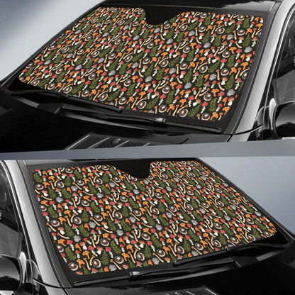 Mushroom Natural Car Auto Sunshade