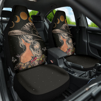 Witch Moon Butterfly Car Seat Covers
