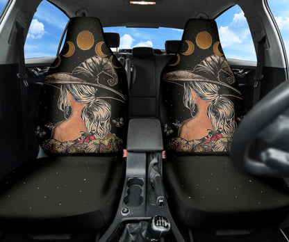 Witch Moon Butterfly Car Seat Covers