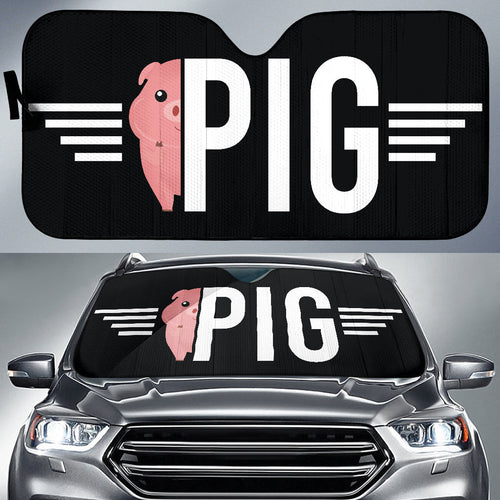 Best Gift Ideas Pig Car Auto Sun Shades