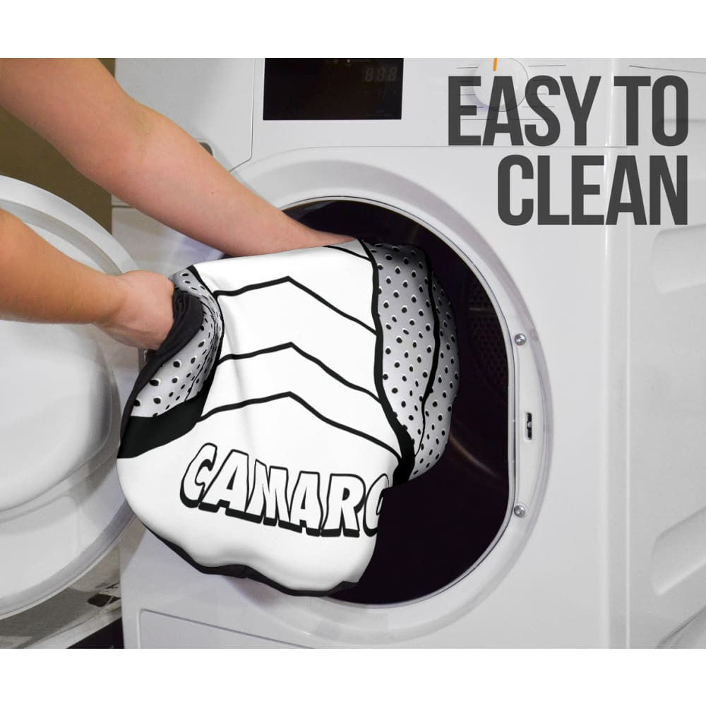 Camaro White Car Seat Covers