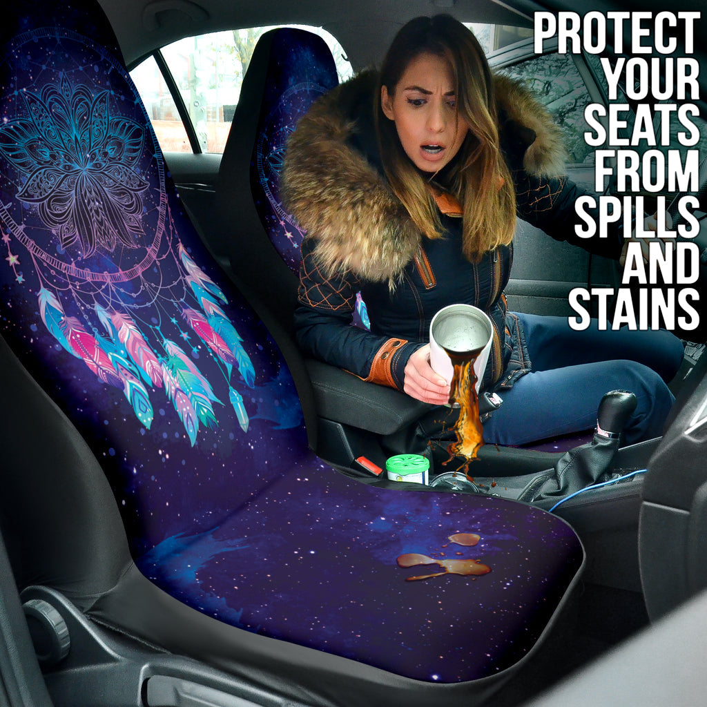 Amazing Dreamcatcher Boho Galaxy Car Seat Covers