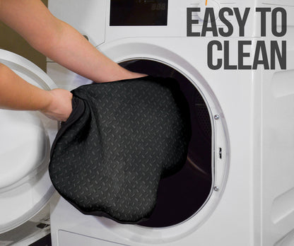 Biohazard Red Grunge Color Splash Car Seat Covers