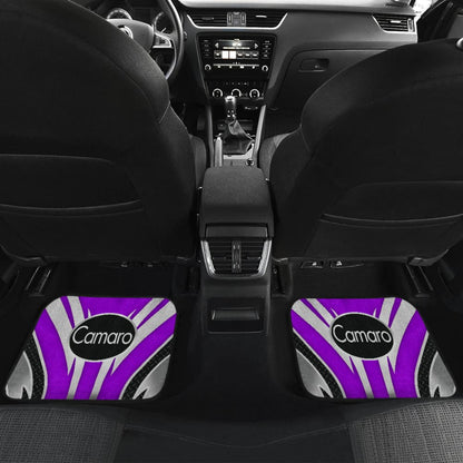 Camaro Car Floor Mats Purple