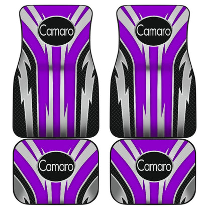 Camaro Car Floor Mats Purple