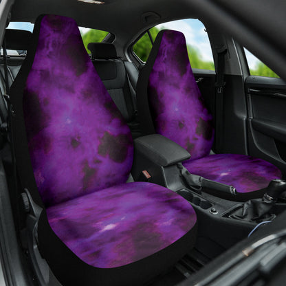 Purple Tie Dye Grunge Car Seat Covers Car Accessories Style