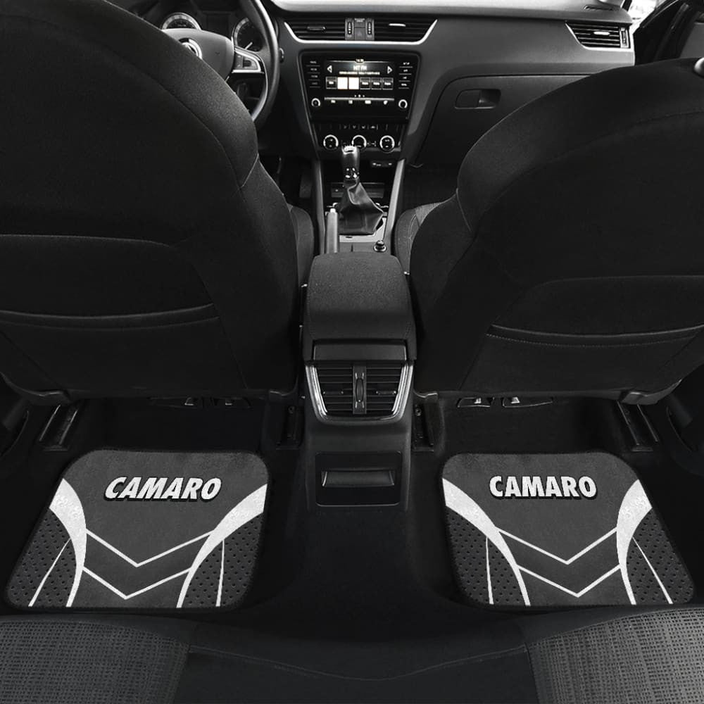 Camaro Flat Black Car Floor Mats