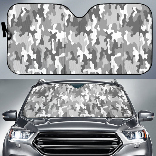 Snow Camouflage Car Windshield Camo Auto Sun Shades