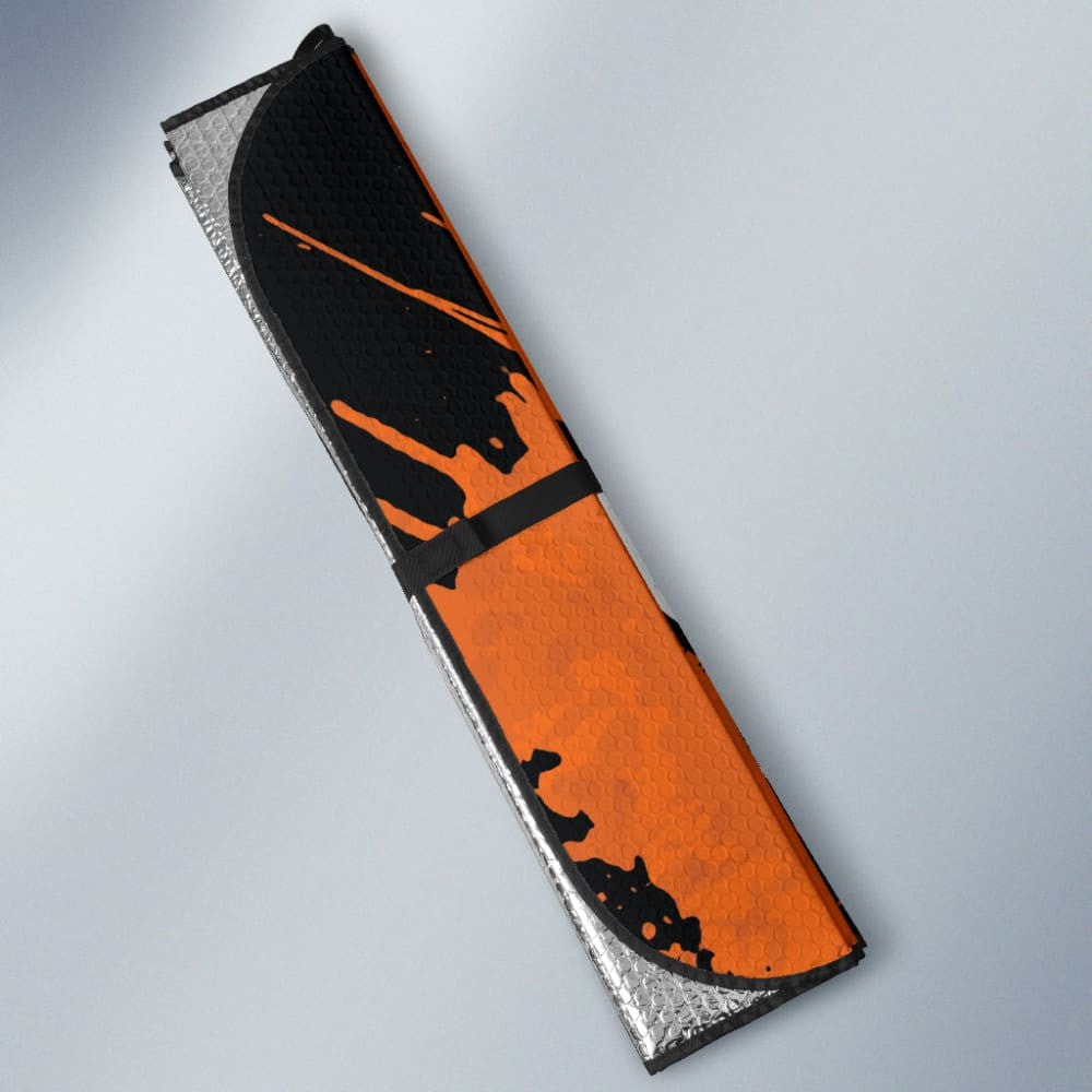 Orange And Black Toyota Amazing Style Car Auto Sun Shades Custom