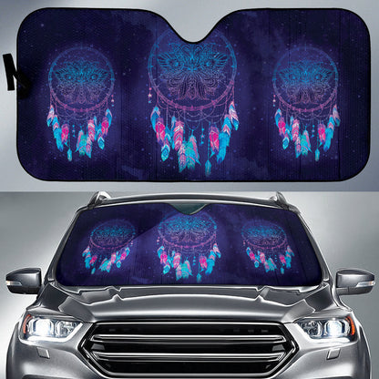 Amazing Dreamcatcher Boho Galaxy Car Auto Sun Shades