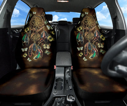 Print Dreamcatcher Butterfly Boho Universal Car Seat Covers