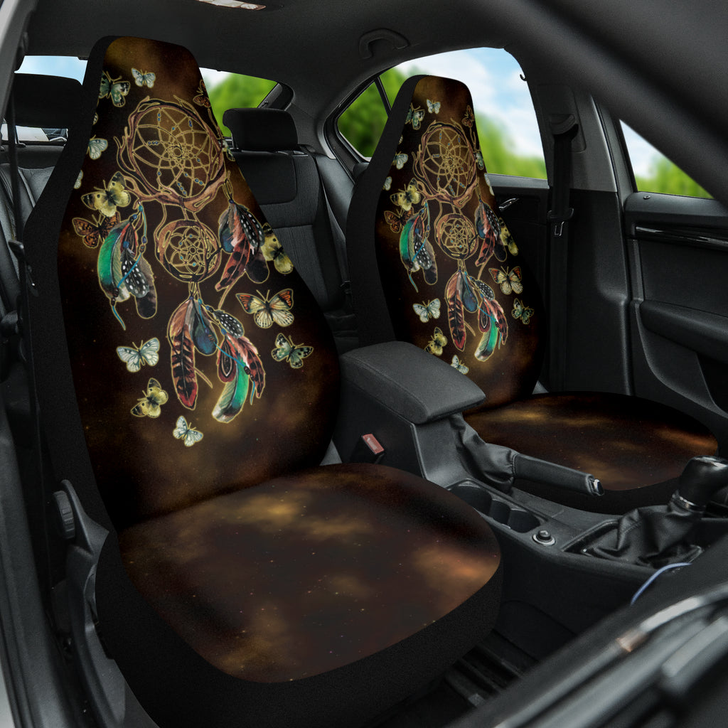 Print Dreamcatcher Butterfly Boho Universal Car Seat Covers