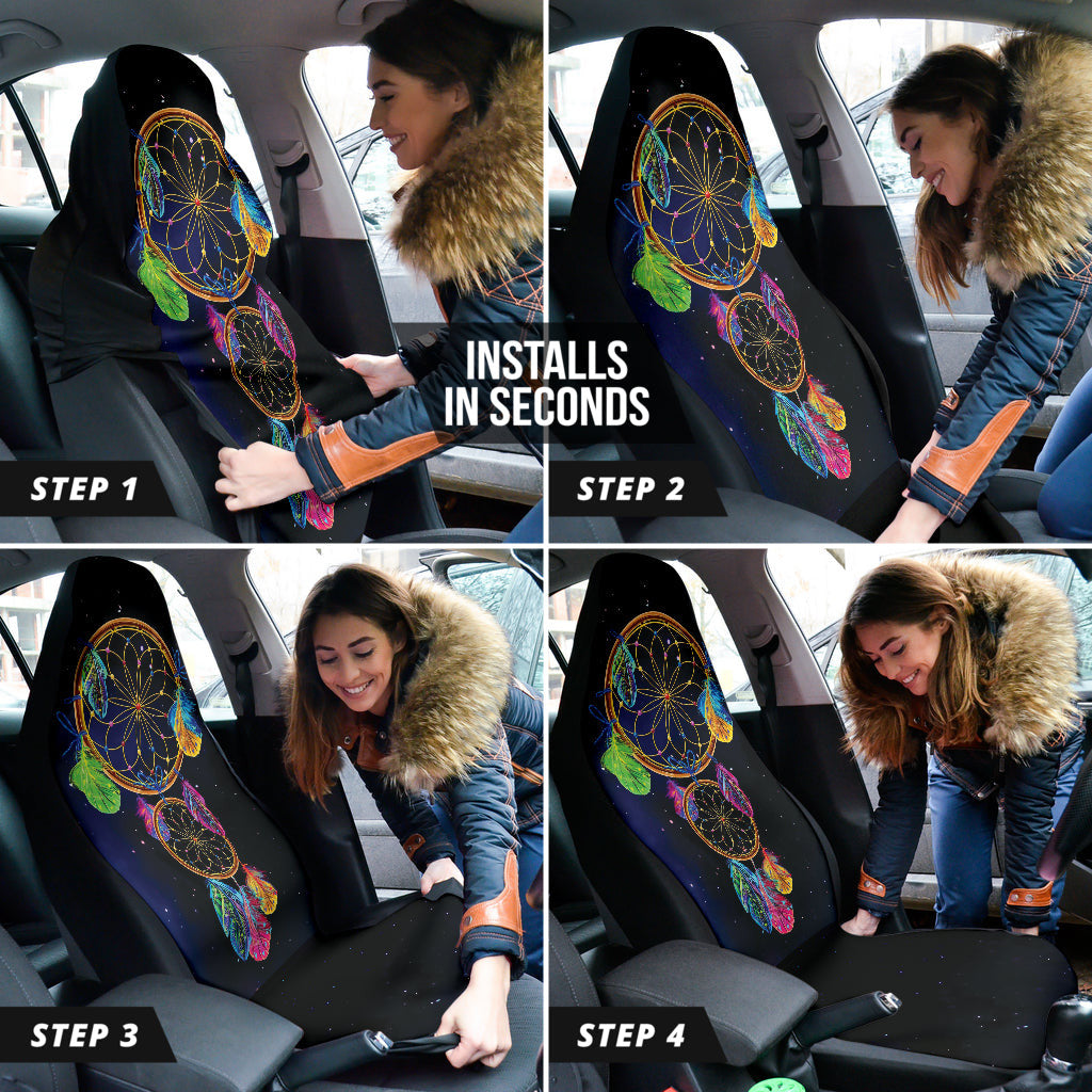 Amazing Dreamcatcher Boho Car Seat Covers