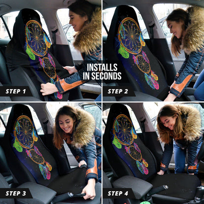 Amazing Dreamcatcher Boho Car Seat Covers