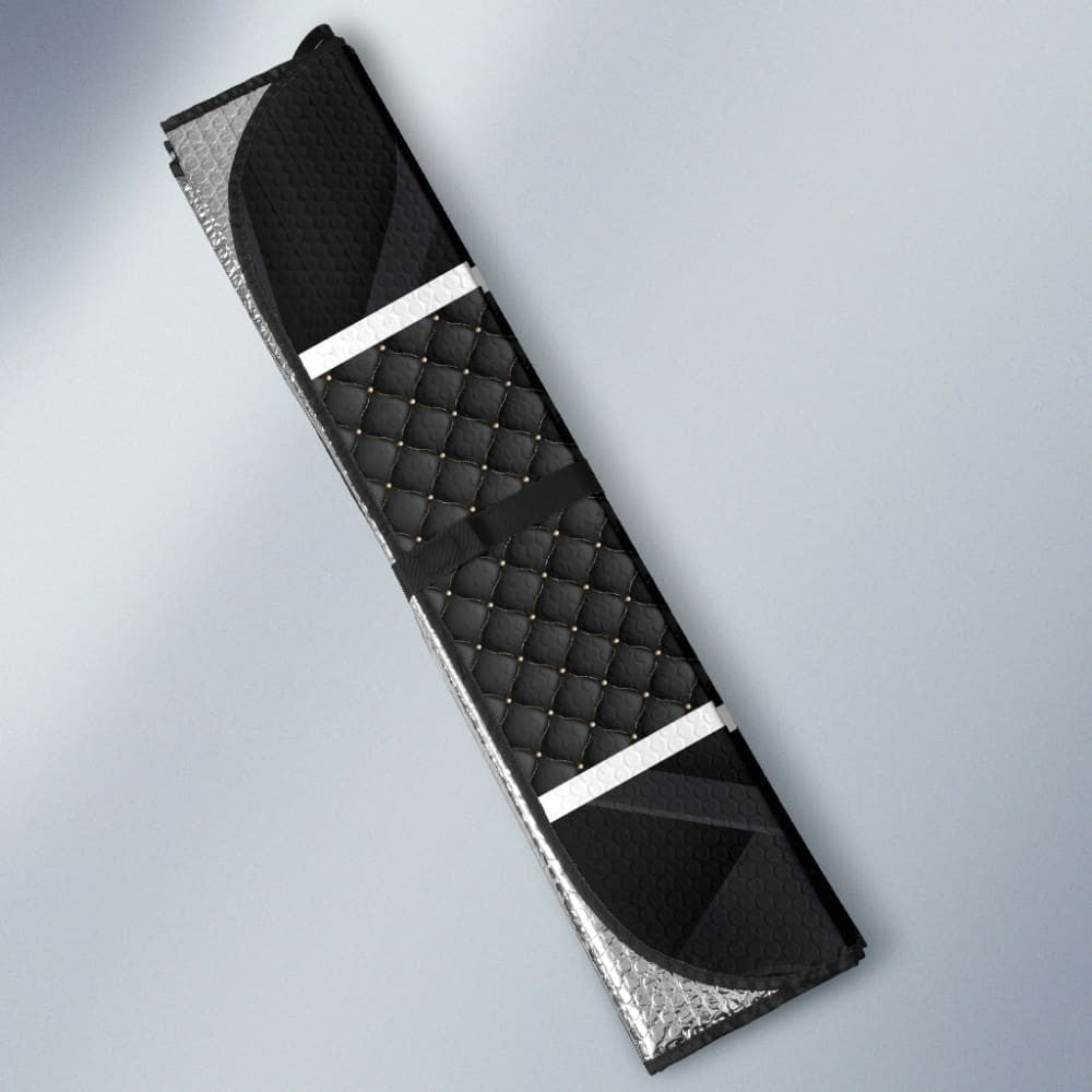 Amazing Volvo Black Themed Printed Car Auto Sun Shades