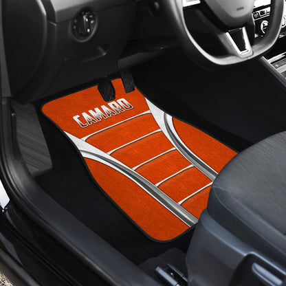 Camaro Hugger Orange Car Floor Mats