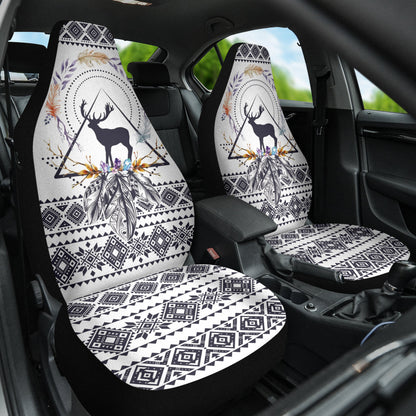 Deer Boho Pattern Car Seat Covers