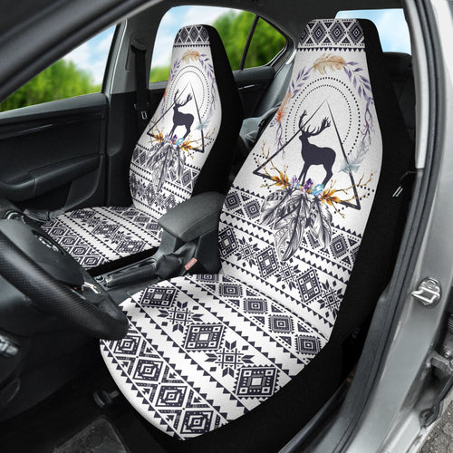 Deer Boho Pattern Car Seat Covers