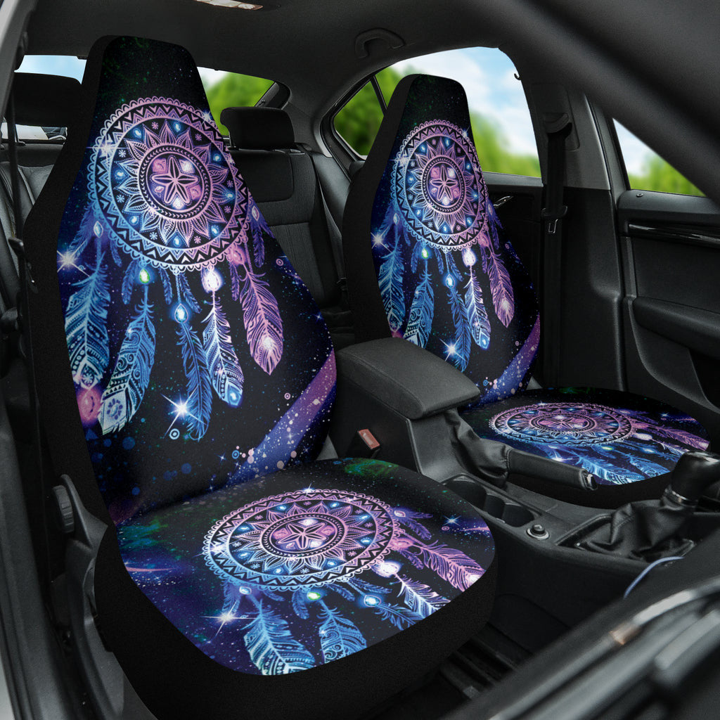 Print Dreamcatcher Boho Galaxy Light Universal Car Seat Covers