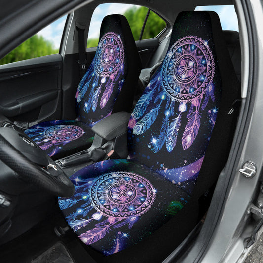 Print Dreamcatcher Boho Galaxy Light Universal Car Seat Covers