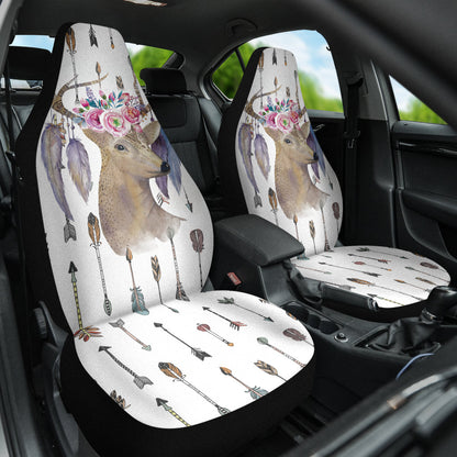 Deer Boho Arrow Feather Car Seat Covers