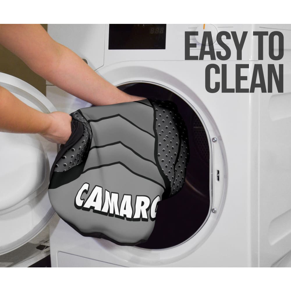 Camaro Silver Car Seat Covers