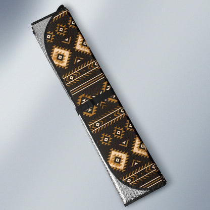Aztec Boho Pattern Vintage Car Auto Sun Shades