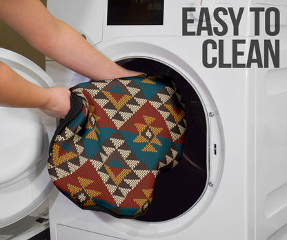 Colorful Boho Chic Bohemian Aztec Pattern Car Seat Covers