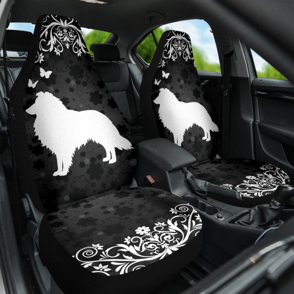 Amazing Shetland Sheepdog Print Car Seat Covers Custom