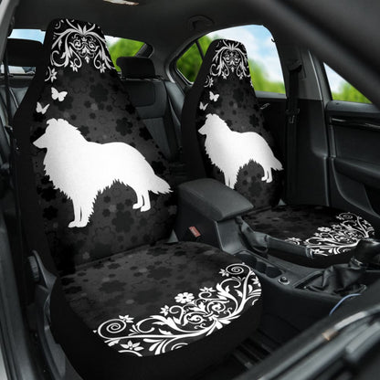 Amazing Shetland Sheepdog Print Car Seat Covers Custom