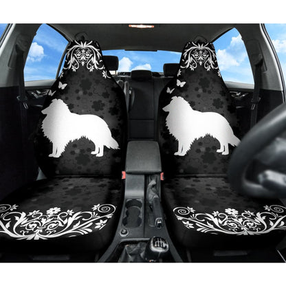 Amazing Shetland Sheepdog Print Car Seat Covers Custom