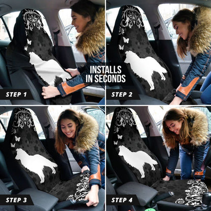Amazing Shetland Sheepdog Print Car Seat Covers Custom
