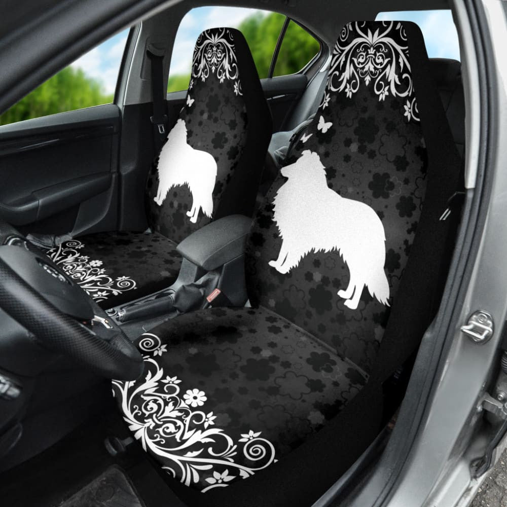 Amazing Shetland Sheepdog Print Car Seat Covers Custom