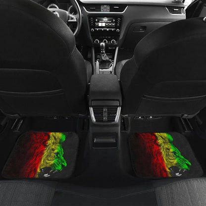Amazing Gift Ideas Rasta Lion Roaring Car Floor Mats Style