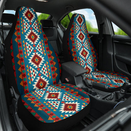 Colorful Boho Chic Bohemian Aztec Car Seat Covers