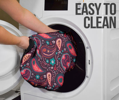 Pink Paisley Pattern Car Seat Covers