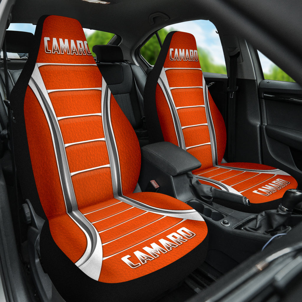 Camaro Hugger Orange Car Seat Covers