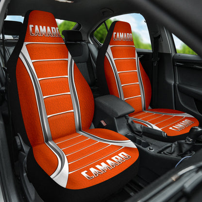 Camaro Hugger Orange Car Seat Covers